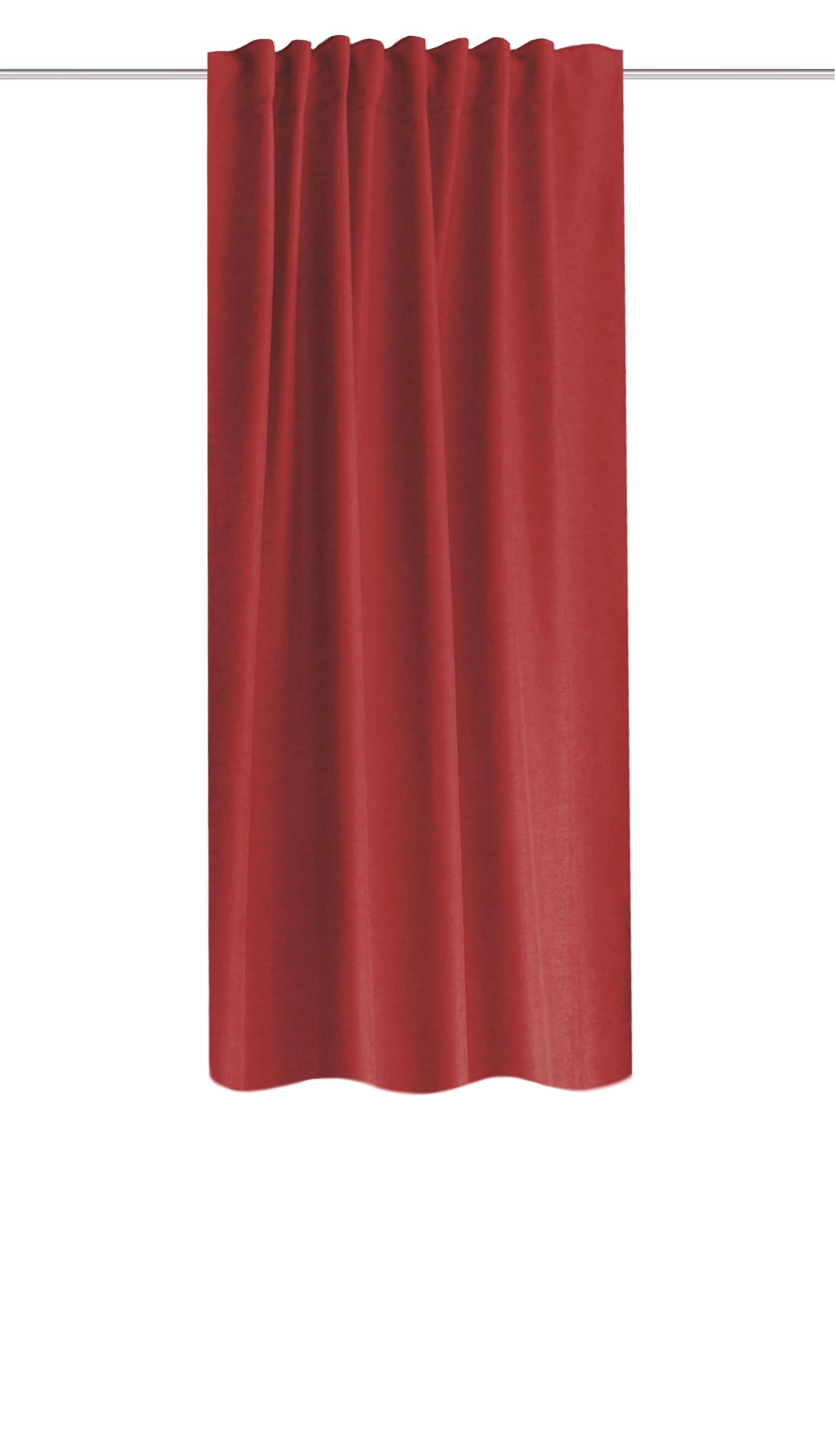 WÄRMESCHUTZVORHANG Eskimo Bordeaux B: 135 cm - Bordeaux, Basics, Textil (135/175cm) - Schmidt W. Gmbh