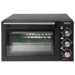 Minibackofen Emilia Schwarz 1200W mit Grillrost - Schwarz, Basics, Metall (35/25/40cm) - Bono