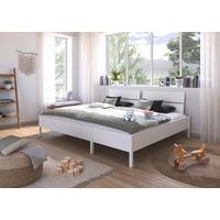 Familienbett Mare Weiß 240x200 Cm - Weiß, MODERN, Holzwerkstoff (240/200cm) - Rauch Möbel