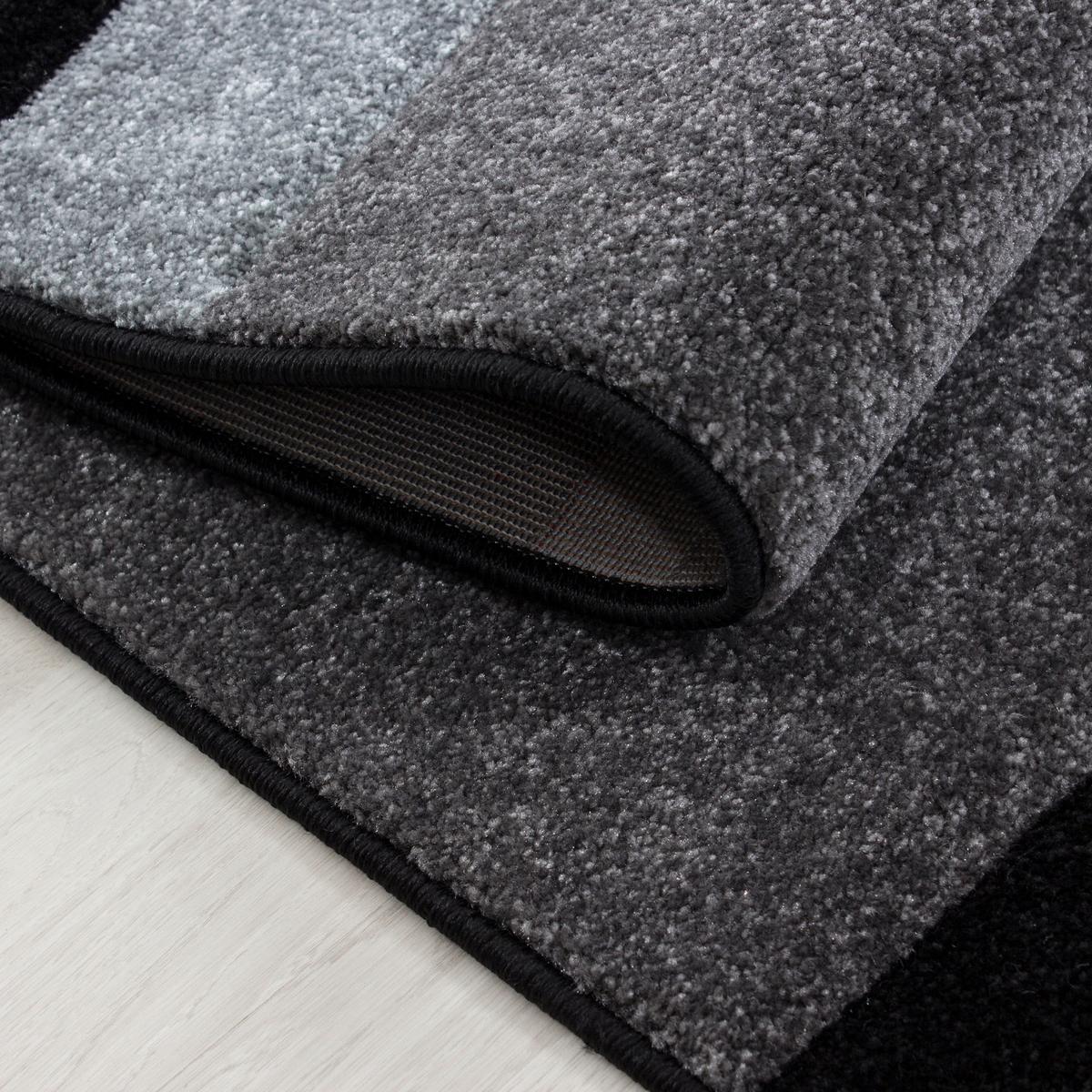 Webteppich Grau Naturfaser Hawaii 80x150 cm - Grau, KONVENTIONELL, Textil (80/150cm)