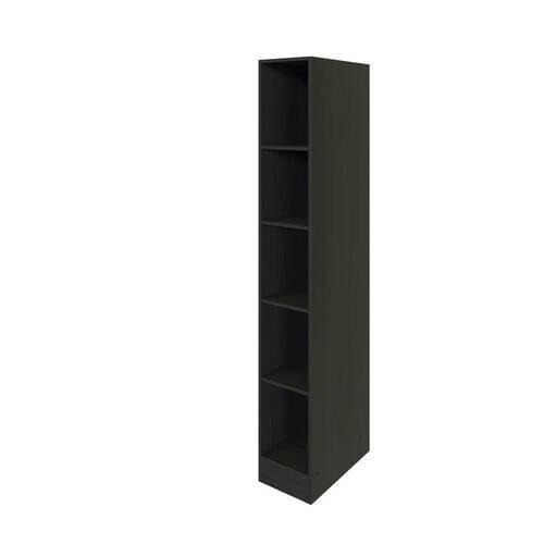 Regal Offen Mit 4 Einlegeböden 30 cm Anthrazit - Anthrazit, MODERN, Holzwerkstoff (30/200/60cm) - Held