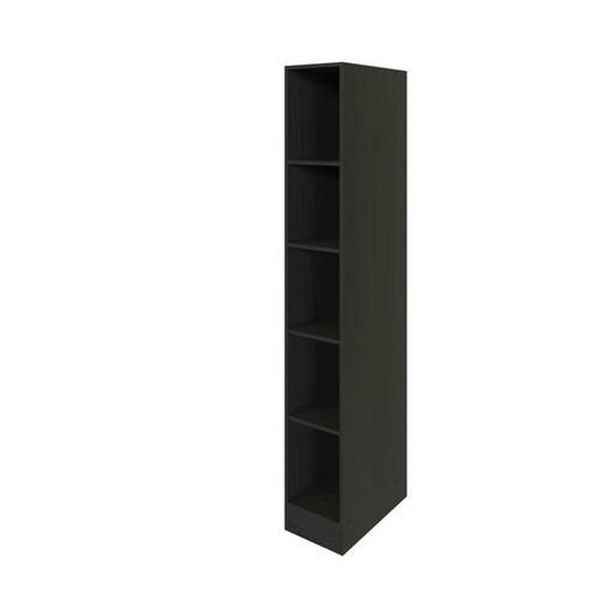 Regal Offen Mit 4 Einlegeböden 30 Cm Anthrazit - Anthrazit, MODERN, Holzwerkstoff (30/200/60cm) - Held