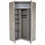 Eckschrank Wien - Eichefarben/Weiß, KONVENTIONELL, Holzwerkstoff (117/212cm) Eckschrank Wien - Eichefarben/Weiß, KONVENTIONELL, Holzwerkstoff (117/212cm)