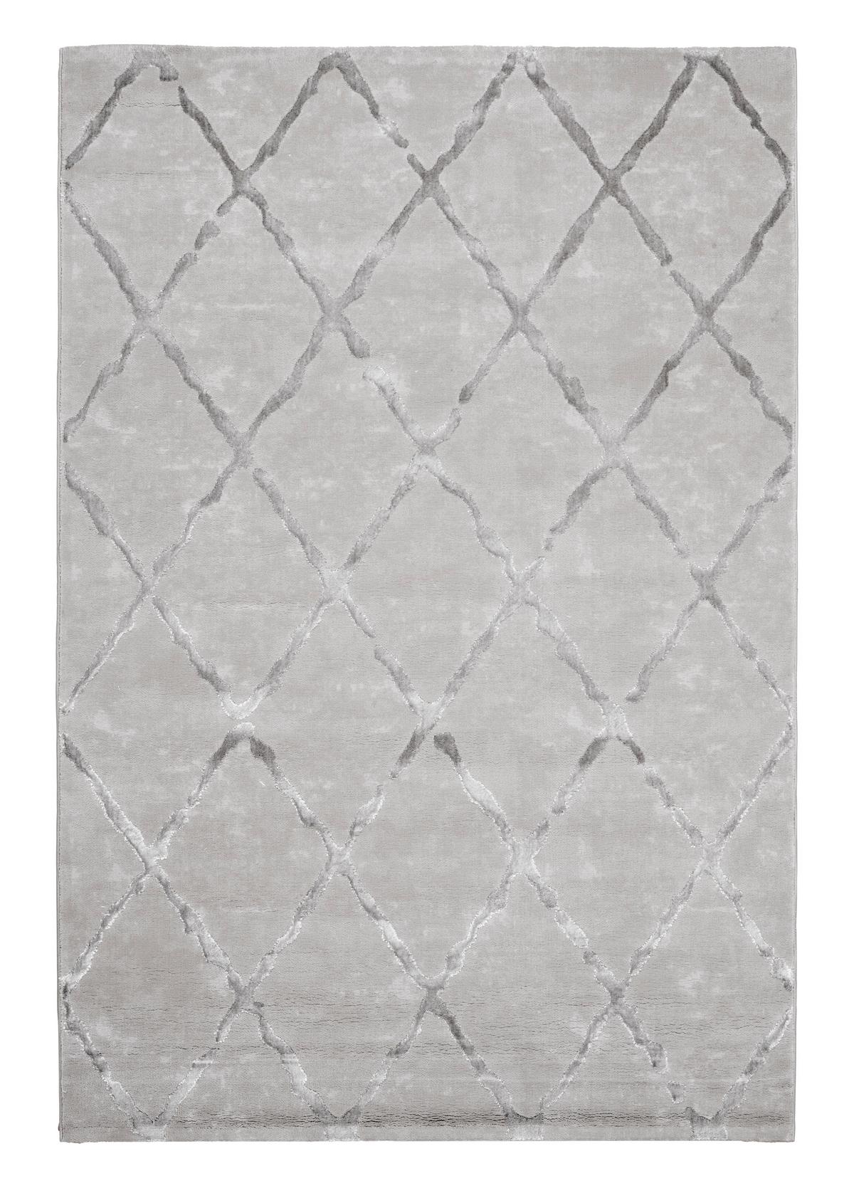 Webteppich Grau Bill 160x230 Cm - Grau, Basics, Kunststoff (160/230cm) - James Wood
