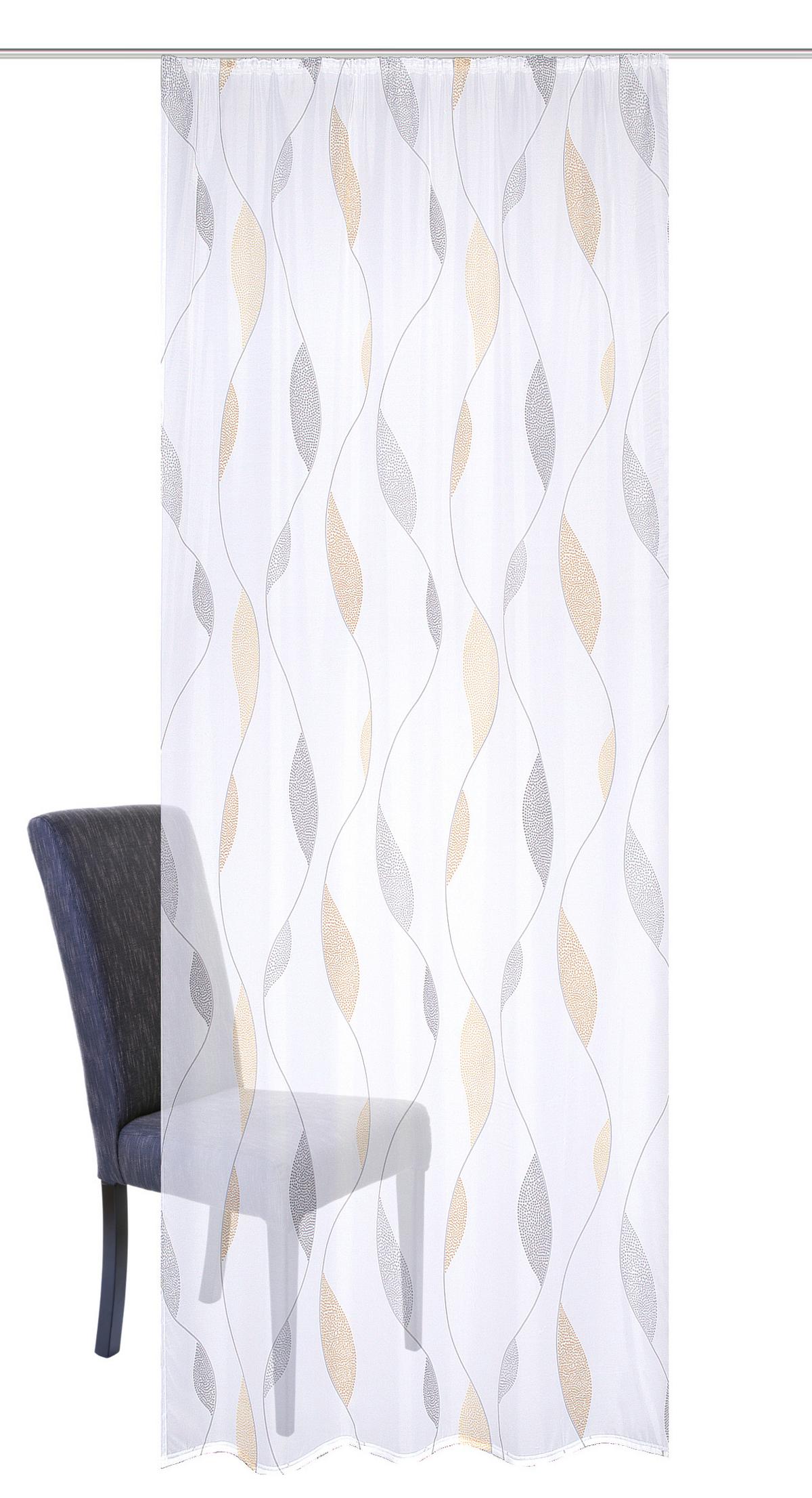 FERTIGVORHANG PAOLO - Gelb/Hellgelb, KONVENTIONELL, Textil (140/175cm) - Schmidt W. Gmbh