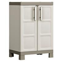 Kunststoffschrank E-Com - Excellence - Taupe/Beige, MODERN, Kunststoff (65/97/45cm) - Keter