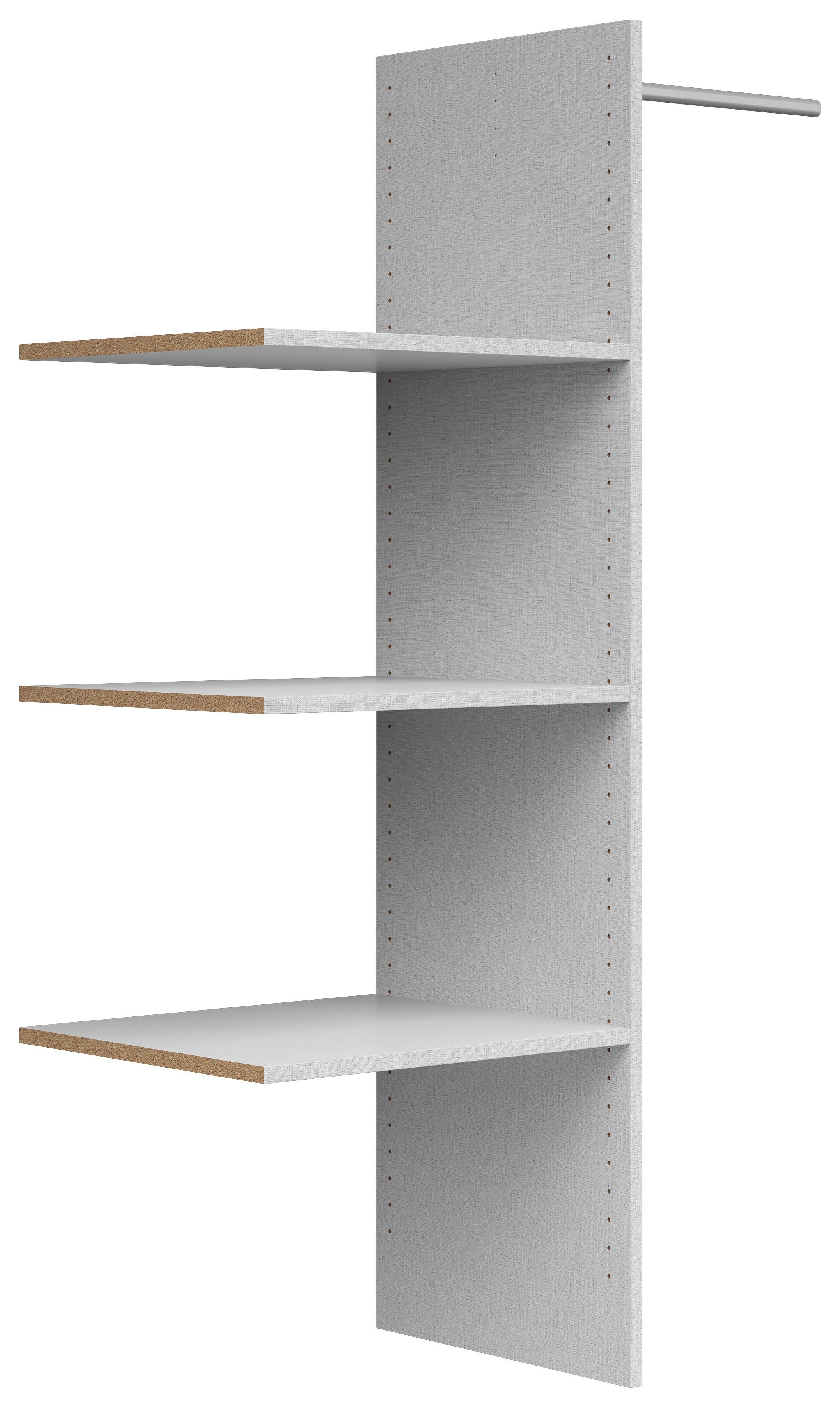 Inneneinteilung Kleiderschrank Saturn Grauweiß