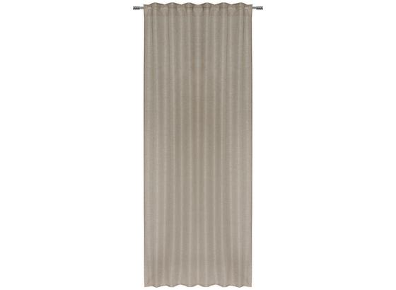 Závěs Elena - šedohnědá, textilie (140/255cm) - Mömax modern living Závěs Elena - šedohnědá, textilie (140/255cm) - Mömax modern living