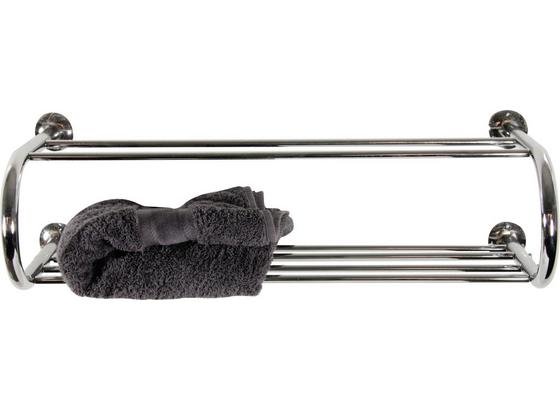 Držák Na Ručník Capri 2 B991780 - barvy stříbra, Konvenční, kov (63,5/20/29cm) Držák Na Ručník Capri 2 B991780 - barvy stříbra, Konvenční, kov (63,5/20/29cm)