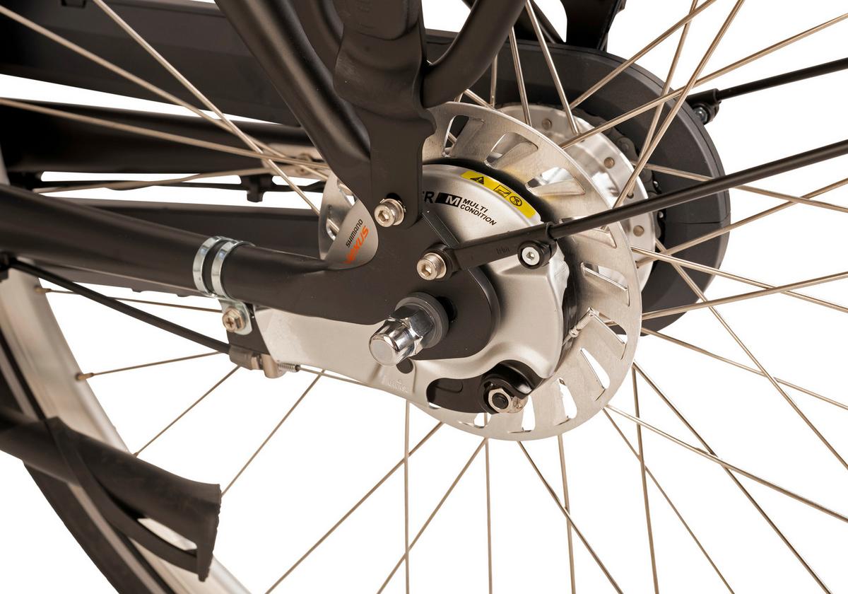 E-Bike City Damen Vogue Mestengo 28 Zoll , 7 Gänge - Schwarz, Basics, Metall (180/70/100cm)