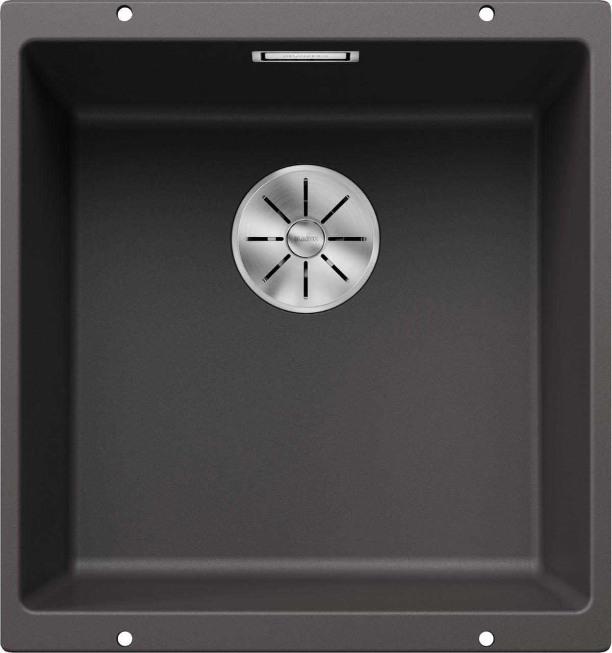 Spüle Blanco Subline 400-U - Grau, MODERN (43/46cm) - Blanco