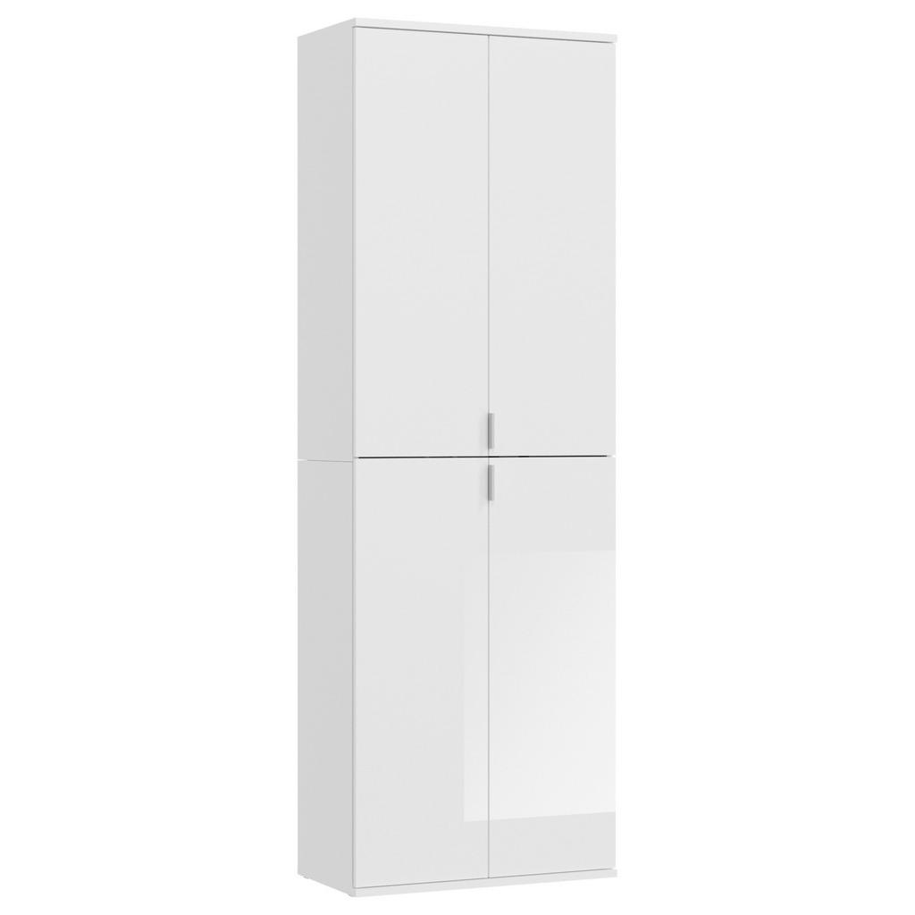 Mehrzweckschrank Projekt X Weiß Dekor BxH 61x193 cm