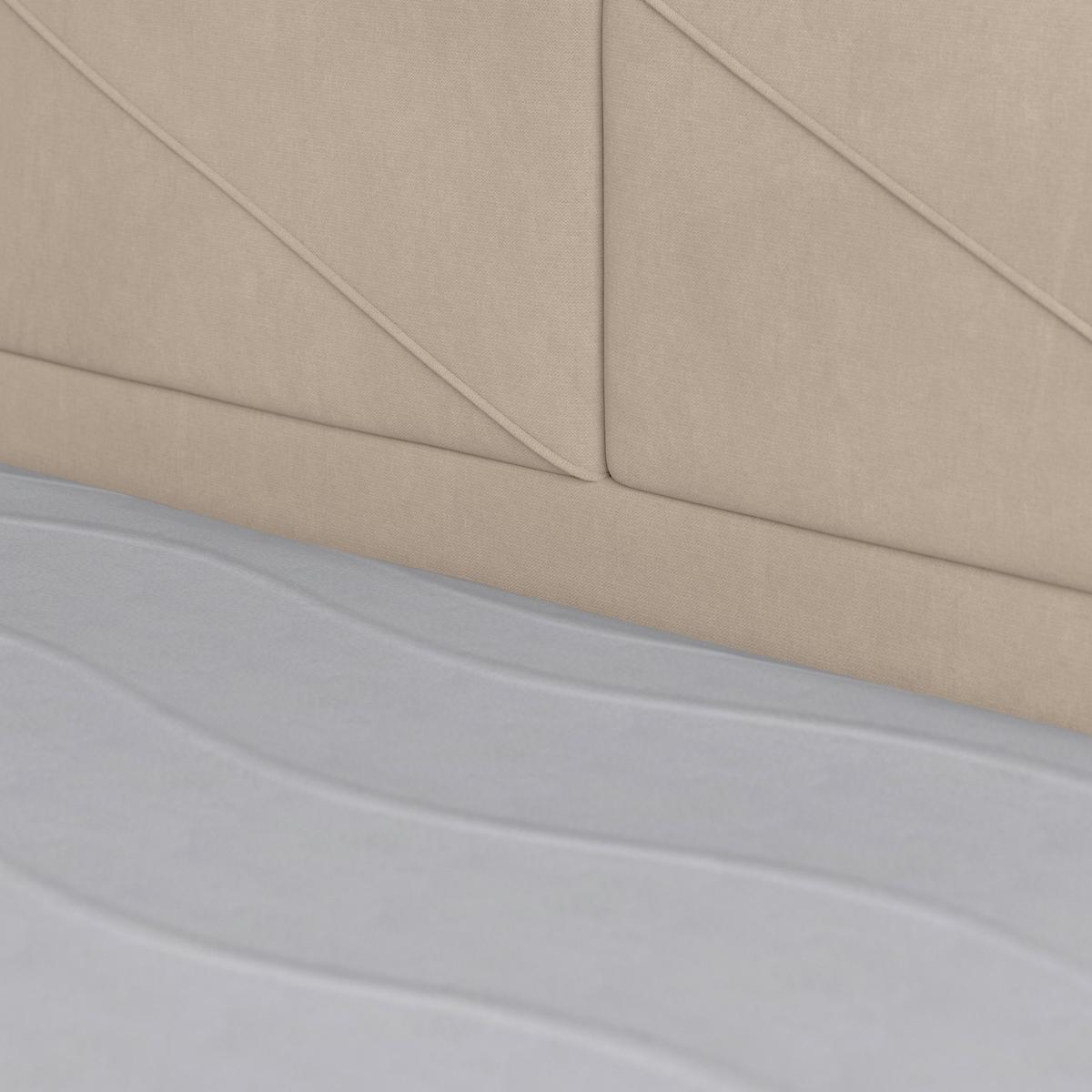 Boxspringbett mit Bettkasten Helsinki 180x200 cm Beige - Beige/Schwarz, MODERN, Holz/Kunststoff (180/200cm) - MID.YOU