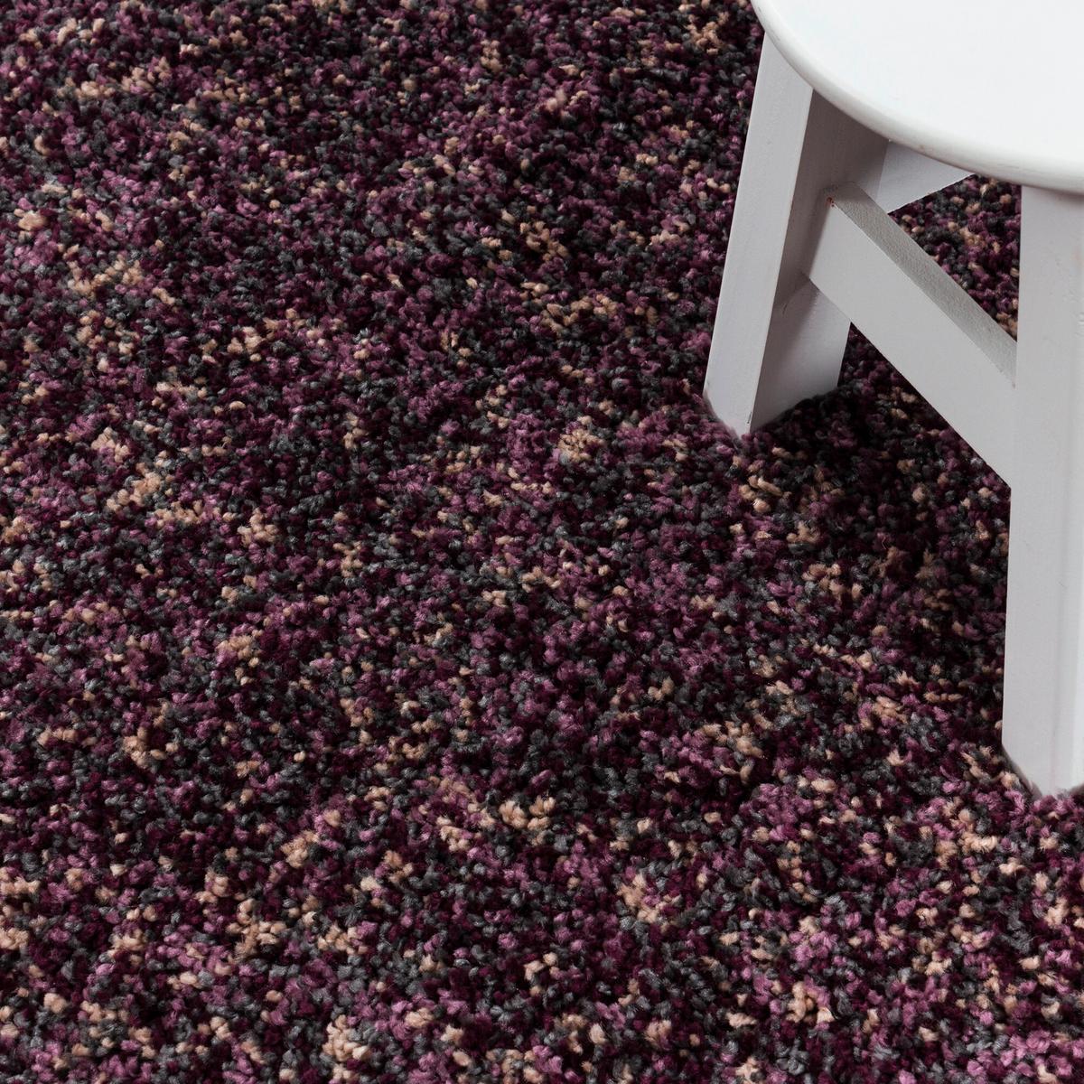 Hochflorteppich Enjoy - Lila, KONVENTIONELL, Textil (240/340cm) - Novel