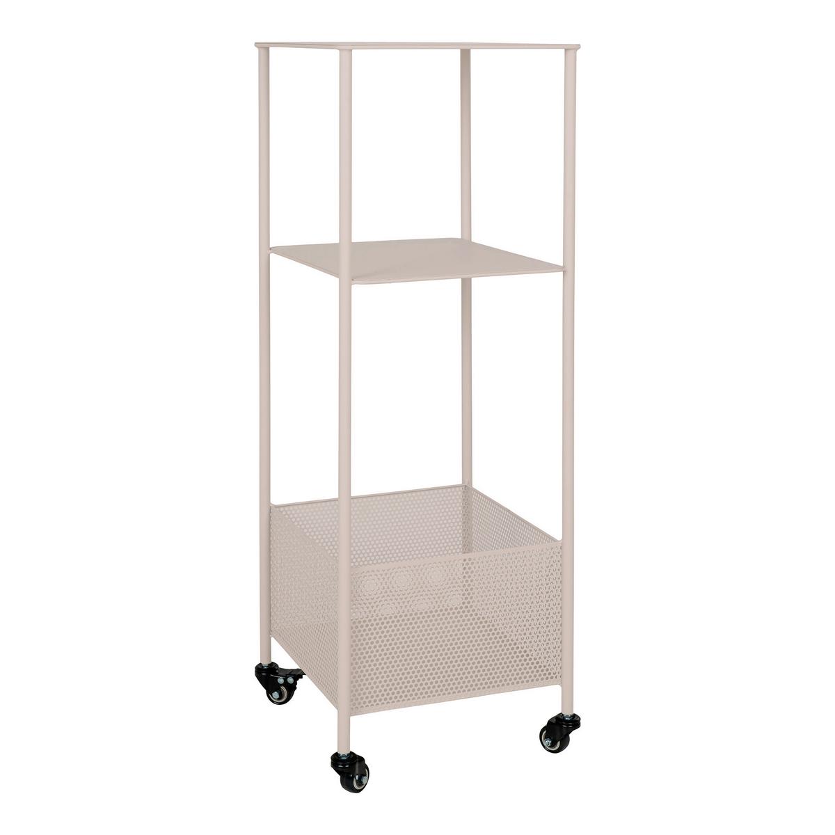 Allzweckwagen Torres Beige B: 35 cm - Beige, Design, Metall (35/106/35cm)