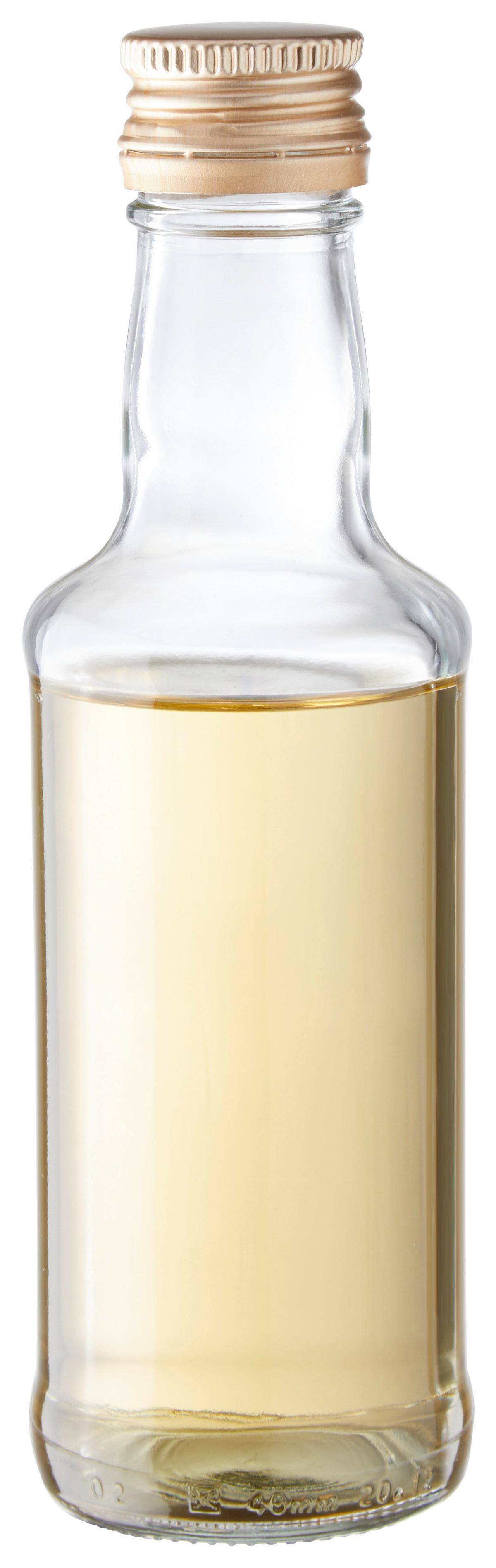 Univerzális Palack Zeno - áttetsző, Konventionell, Üveg/fém (6,5/25cm)