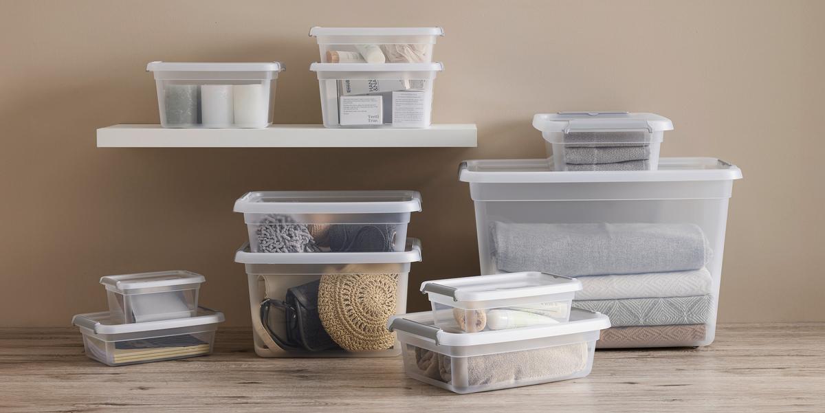 ÚLOŽNÝ BOX CHAOS - CA. 15,5 L - priehľadné, Modern, plast (28/38/22,5cm) - Mömax