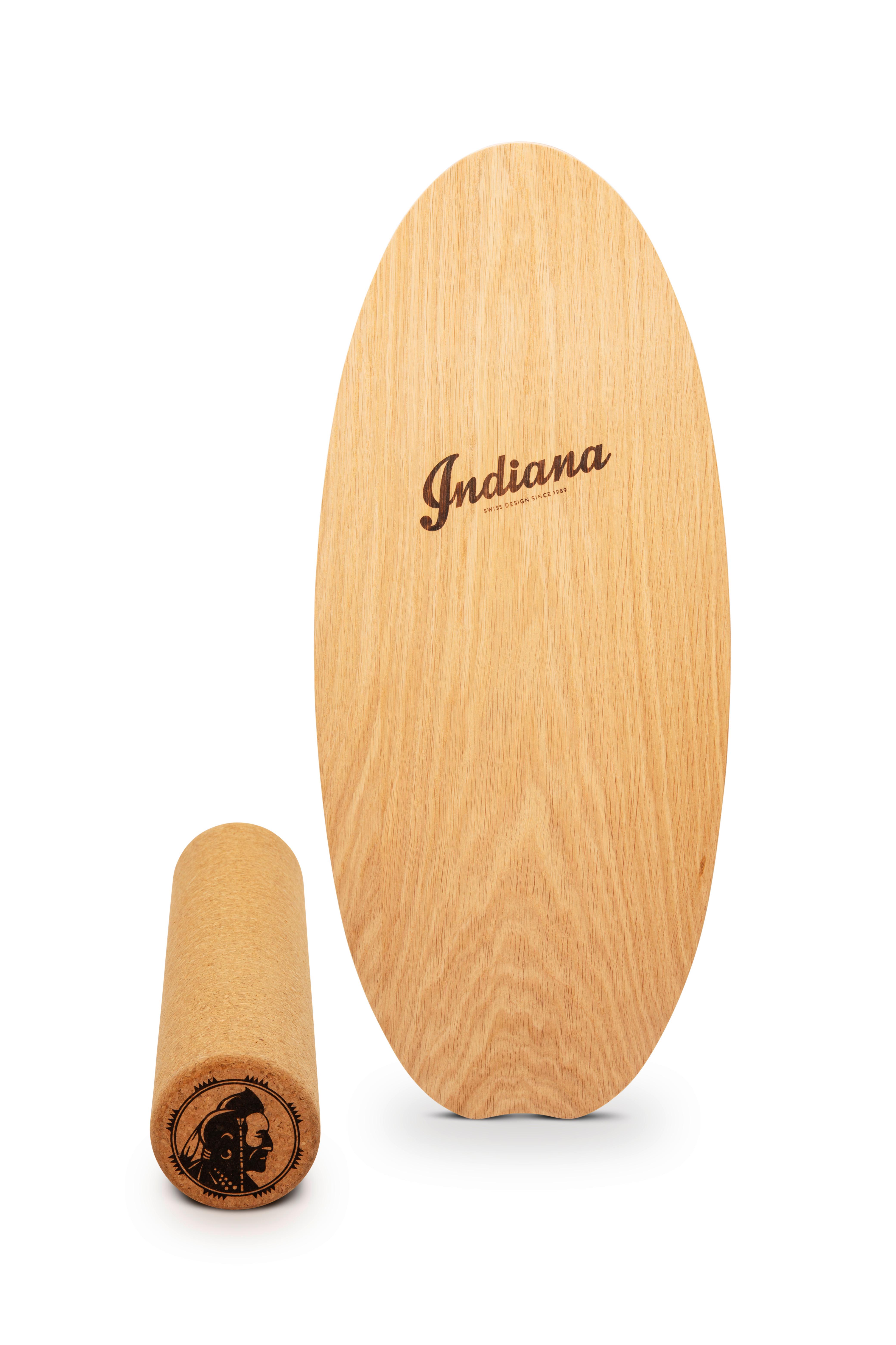 Balance Board Eiche Indiana Balance Board - Eichefarben, Basics, Holz (73.5/31.6/1.10cm) - Micro Mobility