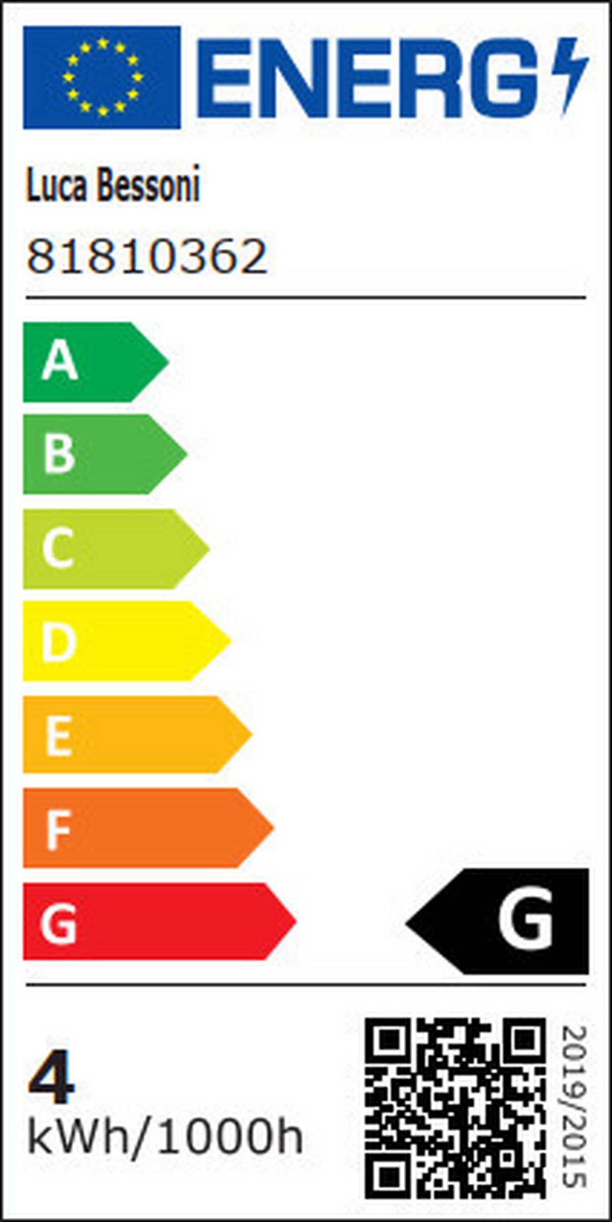 Led-schreibtischlampe Baldo Chromfarben Mit Flexarm - Chromfarben/Nickelfarben, KONVENTIONELL, Metall (44cm) - Luca Bessoni
