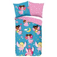 Jugendbettwäsche Fee Multicolor 135x200 Cm - Multicolor, Design, Textil (135/200cm)