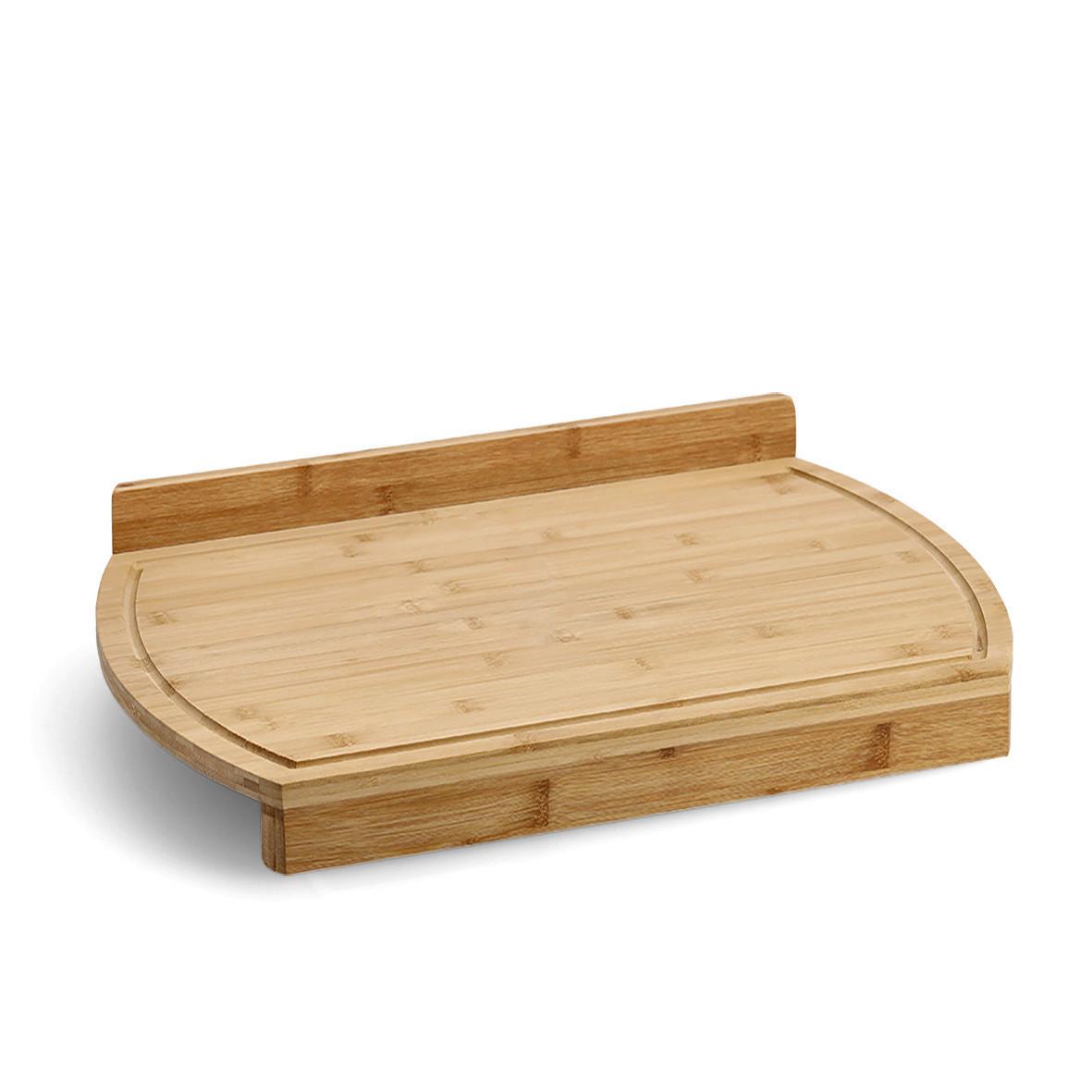 Backbrett Holz, BambusNaturfarben - Naturfarben, Basics, Holz (58/38/4,6cm) - Zeller Present