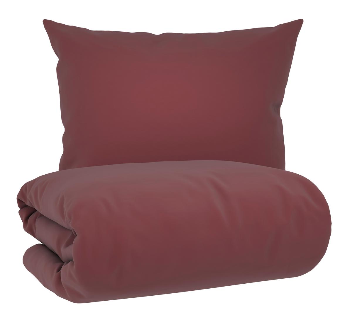 POSTEĽNÁ BIELIZEŇ ELENA - červenohnedá, Modern, textil (140/200cm) - Mömax
