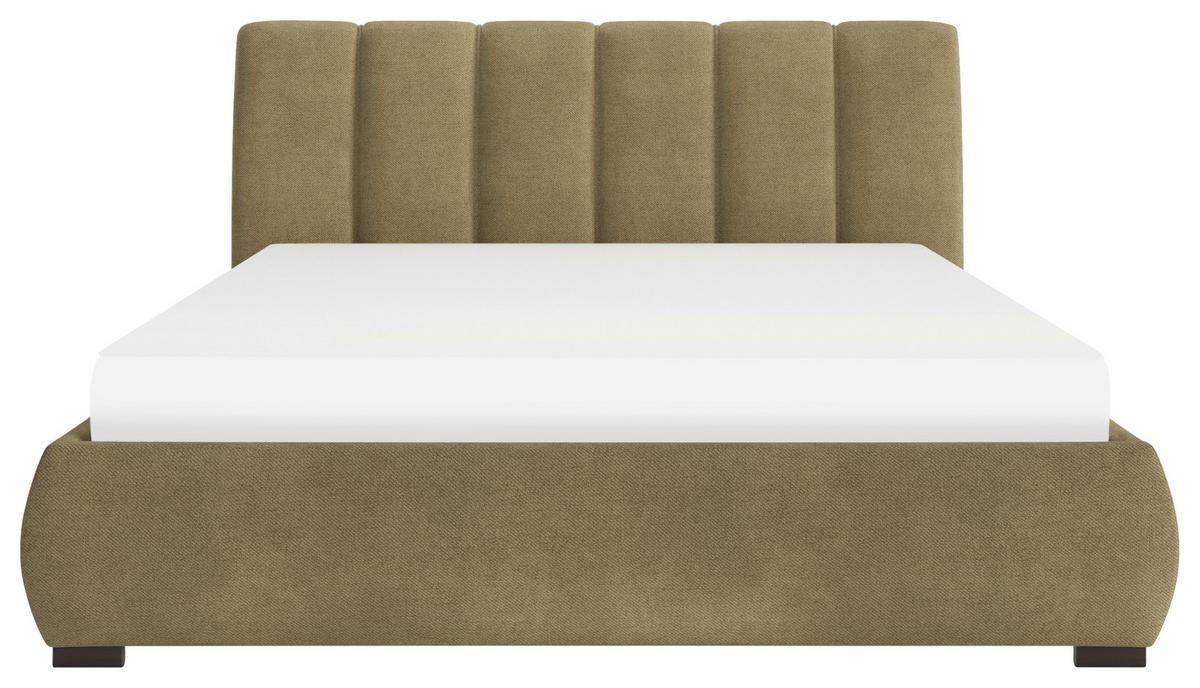 Polsterbett Mit Bettkasten 140x200 Cm Bilbao - Braun, MODERN, Holz/Holzwerkstoff (140/200cm) - MID.YOU