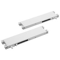 Türdämpfer Packs_blue 2 Stk. Silber für Schwebetürenschrank - Silberfarben, Basics, Kunststoff/Metall (7/2/21cm) - Rauch Möbel