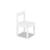 Kinderstuhl Holz Weiß BxHxT: 28x51x26 cm - Weiß, Basics, Holz (28/51/26cm) - Pinolino