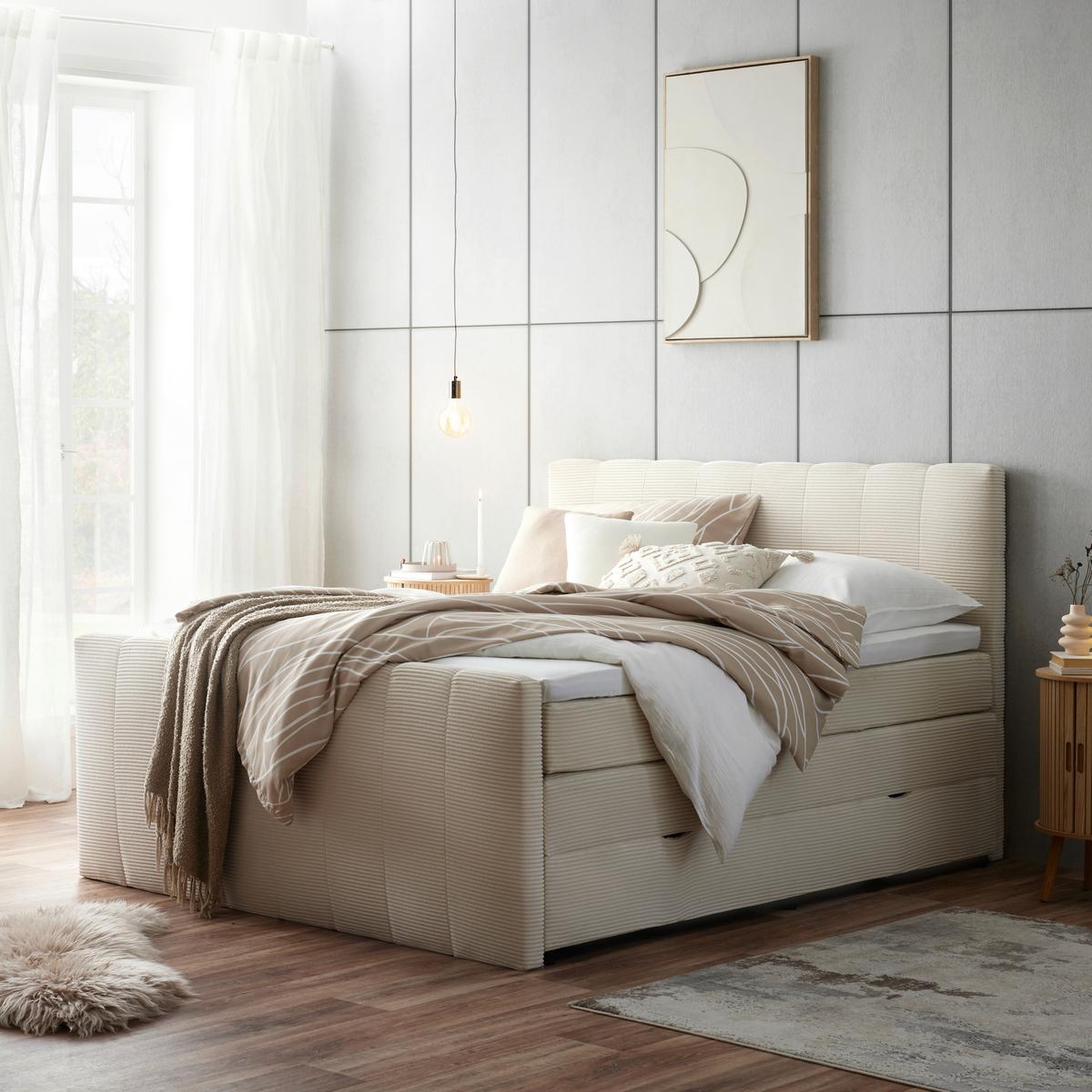 Měkká deka Berkley, 130/170cm, béžová - béžová, Konvenční, textil (130/170cm) - Mömax