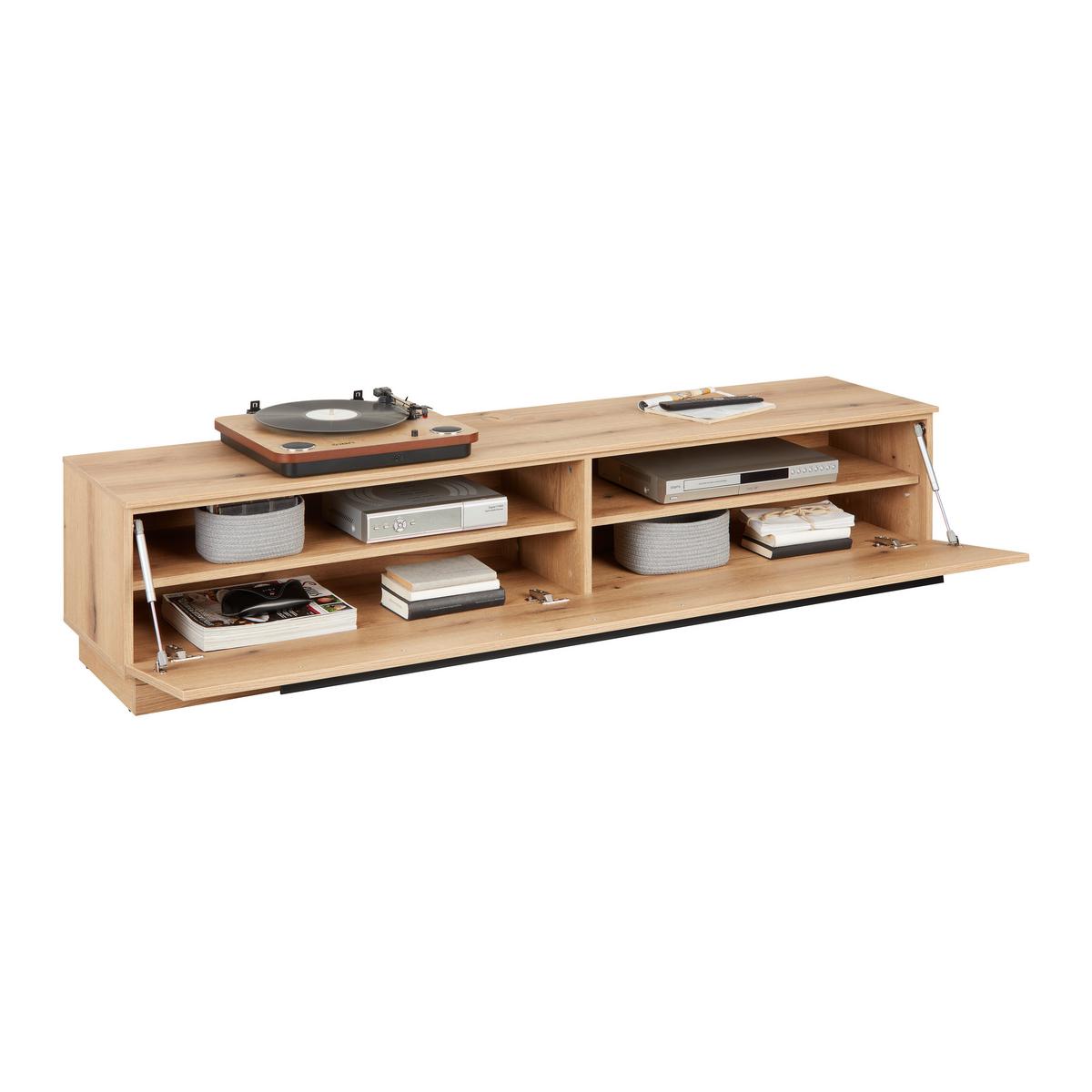 Stapelprogramm Mateo - Kaschmir/Eichefarben, MODERN, Holzwerkstoff (300/170/40cm)