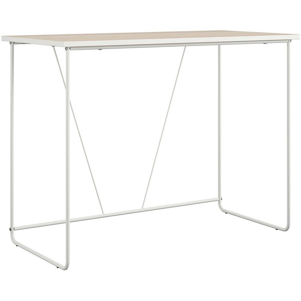 Schreibtisch Dante Weiß, Naturfarben L: 99cm