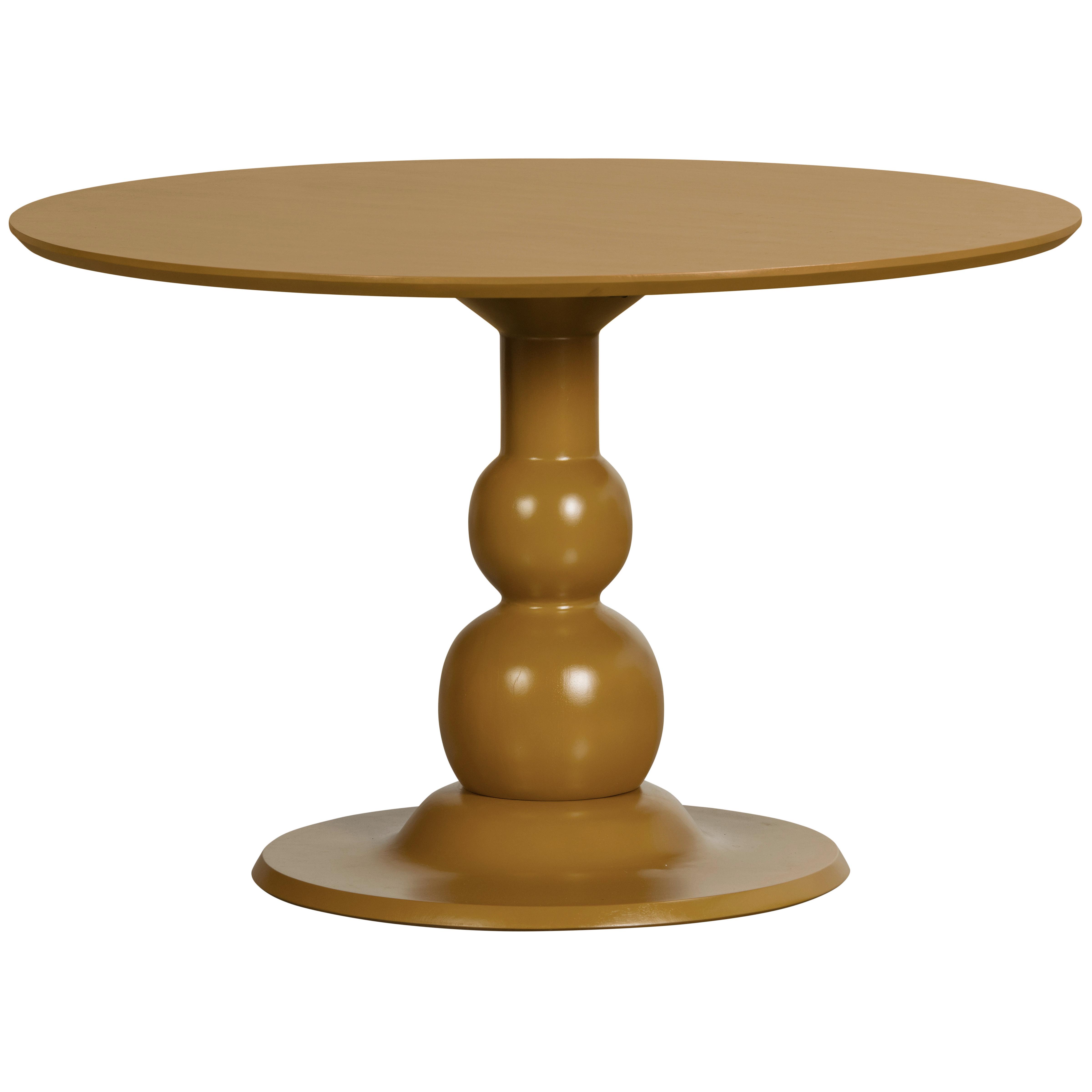ESSTISCH Blanco Honig L: 120 cm - Honig, Design, Holz (120/120/75cm) - Livetastic