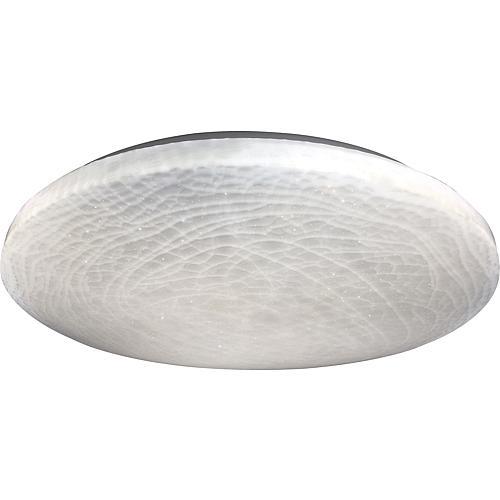 LED-Deckenleuchte Polaris Ø 48 cm dimmbar mit Fernbedienung - Weiß, Basics, Kunststoff/Metall (48cm) - Näve