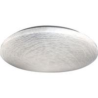 Led-deckenleuchte Polaris Ø 48 Cm Dimmbar Mit Fernbedienung - Weiß, Basics, Kunststoff/Metall (48cm) - Näve