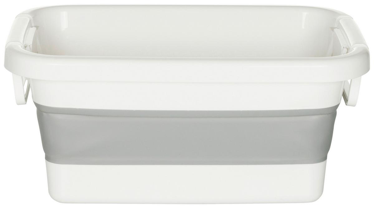 Universalkorb Clean Silw - Weiß/Grau, Basics, Kunststoff (60/67/42cm) - MID.YOU
