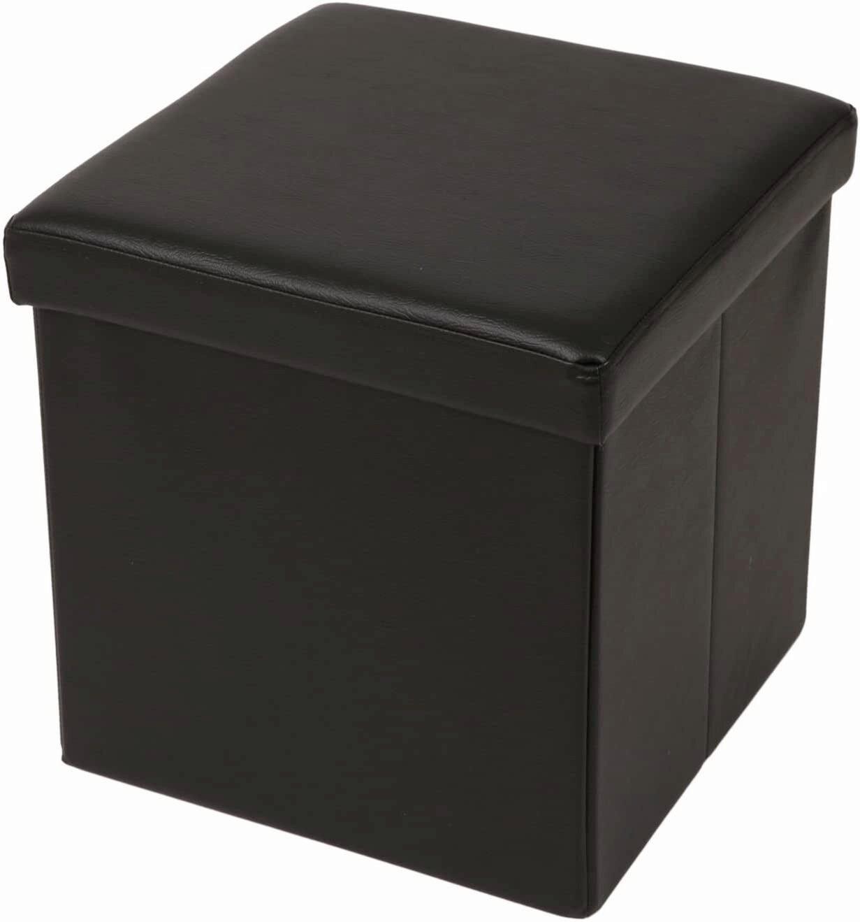 Sitzwürfel Storecube - Schwarz, Basics, Kunststoff (38/38/38cm) - Echtwerk