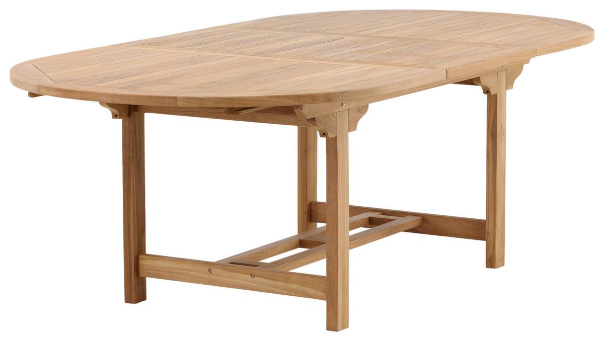 Gartentisch Kenya Teakholz L 180 Cm - Teakfarben, KONVENTIONELL, Holz (180/120/75cm) - Gardenson