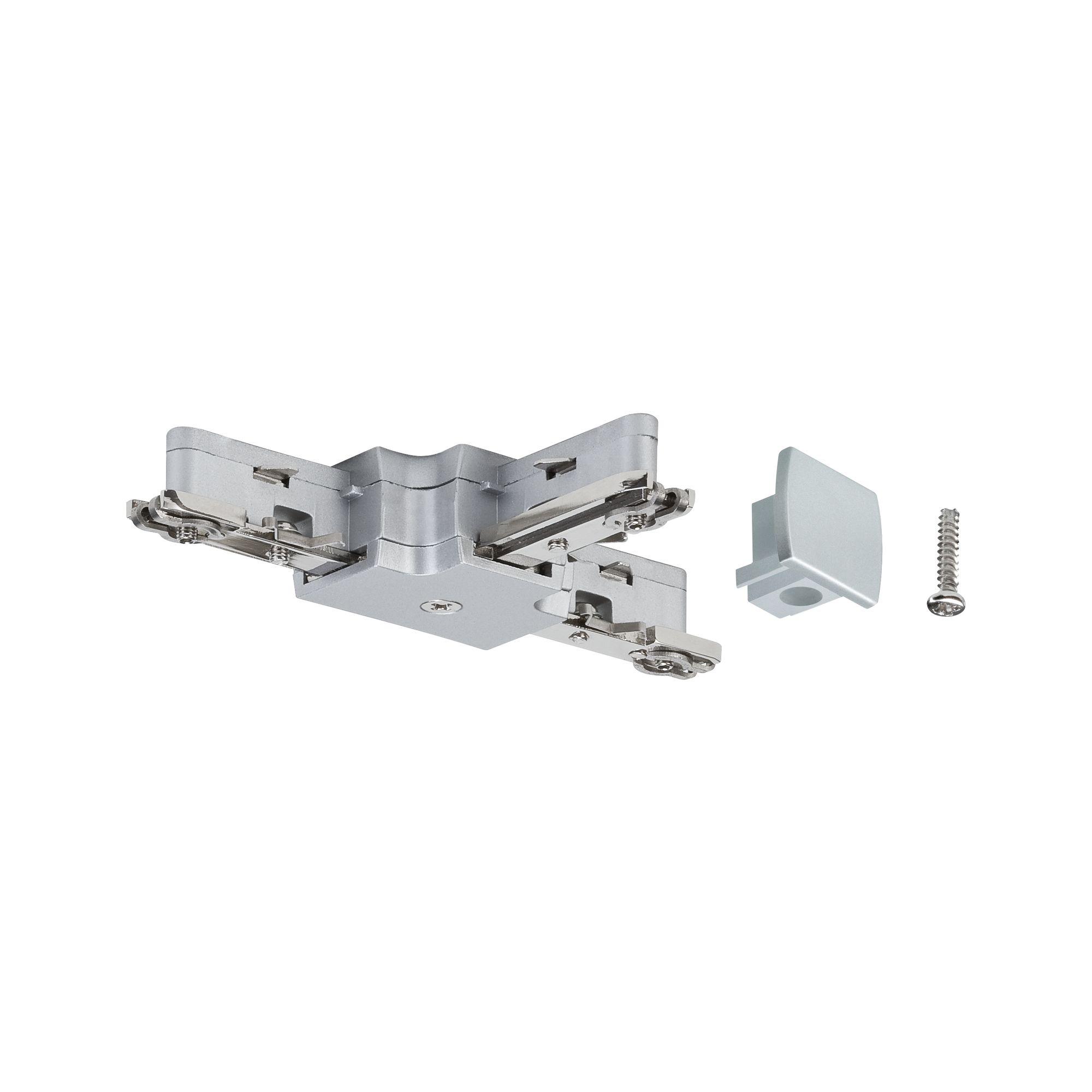 Schienensystem Urail T-Verbinder 97656 Chromfarben - Chromfarben, Design, Metall (10,4/1,8/6,2cm) - Paulmann