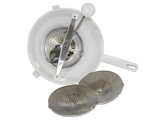 Passiergerät Ø 24 cm - Weiß, MODERN, Kunststoff (36/26/18cm) Passiergerät Ø 24 cm - Weiß, MODERN, Kunststoff (36/26/18cm)