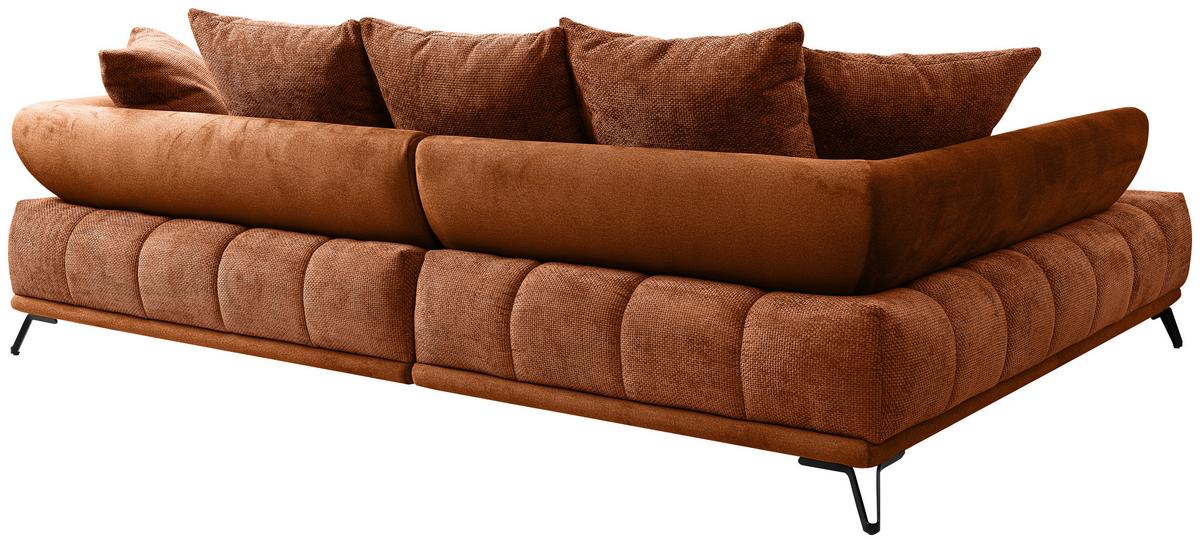 LARGO, ľavá, medená, potreba šírky dverí 90 cm - medená/čierna, Modern, kov/textil (184/262cm)