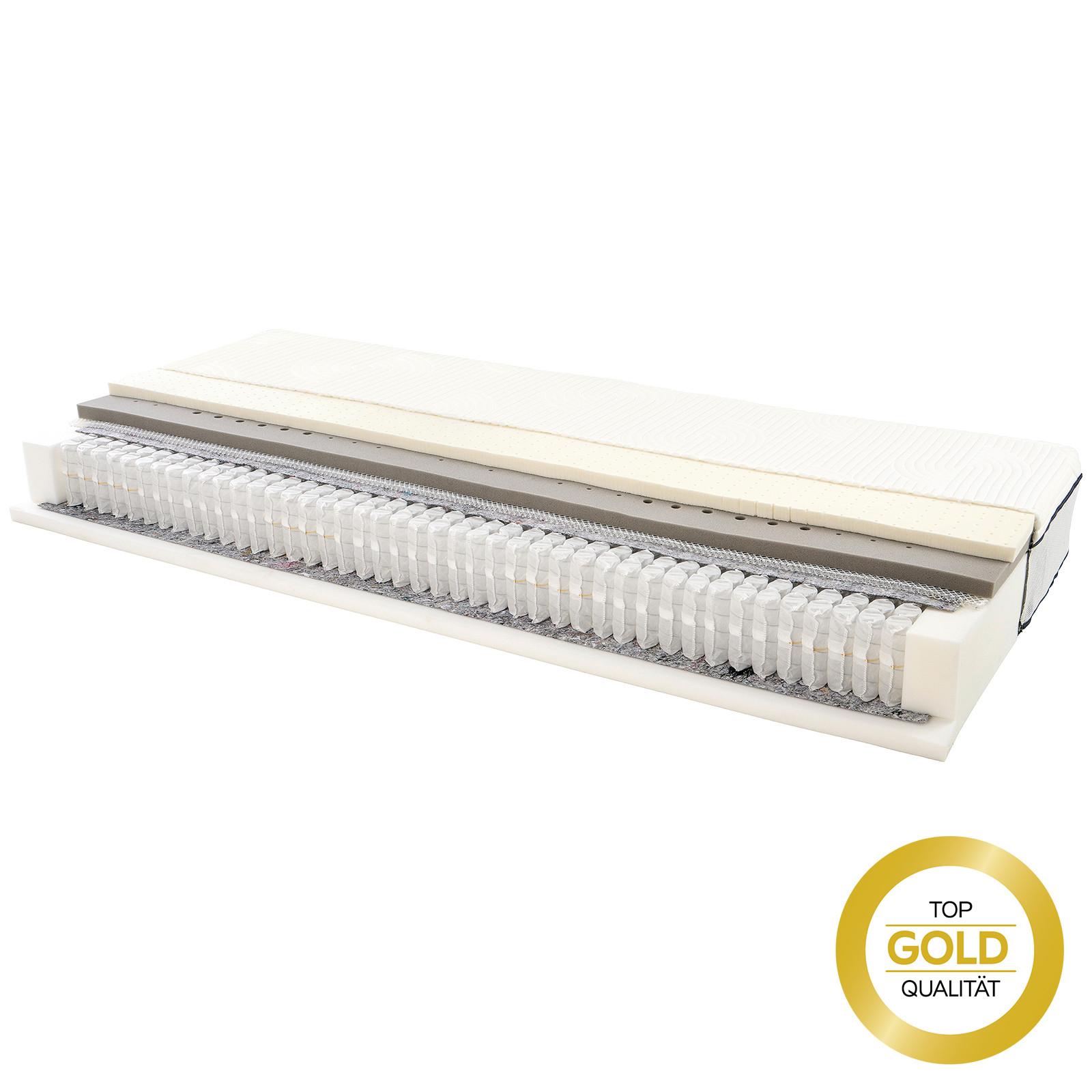 Latexmatratze Ozano 140x200cm, H4, H: 24 cm