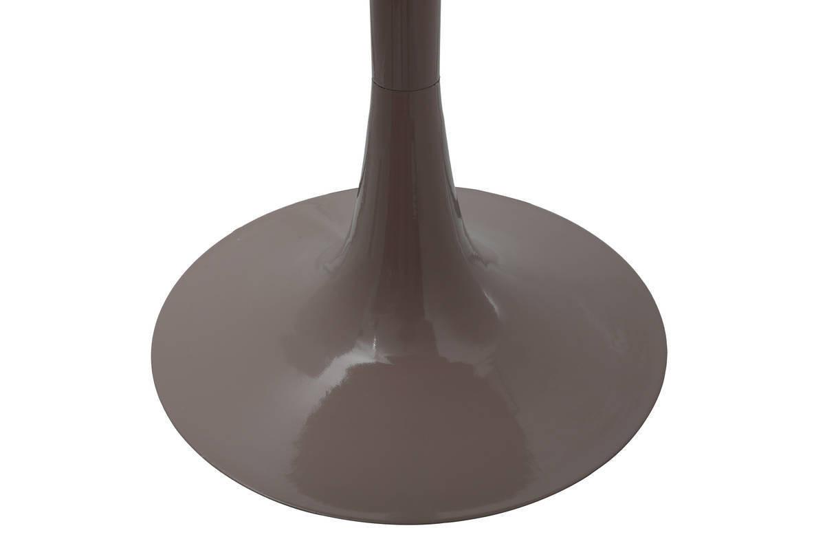 Beistelltisch Art Deco Grau/Altrosa - Altrosa/Grau, Trend, Metall (51/51/52cm) - Kayoom