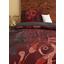 Renforcé-bettwäsche Melizia In Grau und Rot - Bordeaux/Grau, ROMANTIK / LANDHAUS, Textil - James Wood