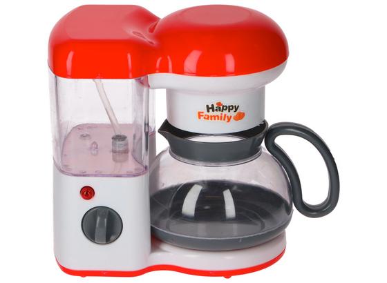 Kinder-kaffeemaschine Eddy Toys - Rot/Weiß, Kunststoff (19/12/19cm) Kinder-kaffeemaschine Eddy Toys - Rot/Weiß, Kunststoff (19/12/19cm)