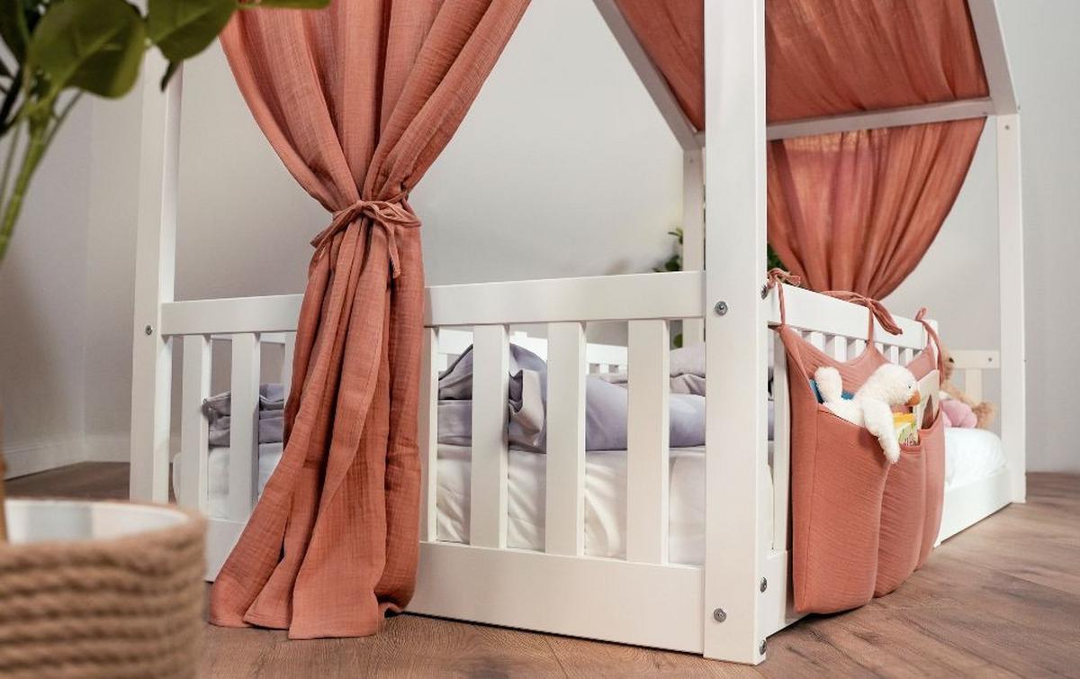 Baldachin Mokka, B/l: 120-140x200cm - Mokka, Basics, Textil (120-140/200cm) - tiSsi