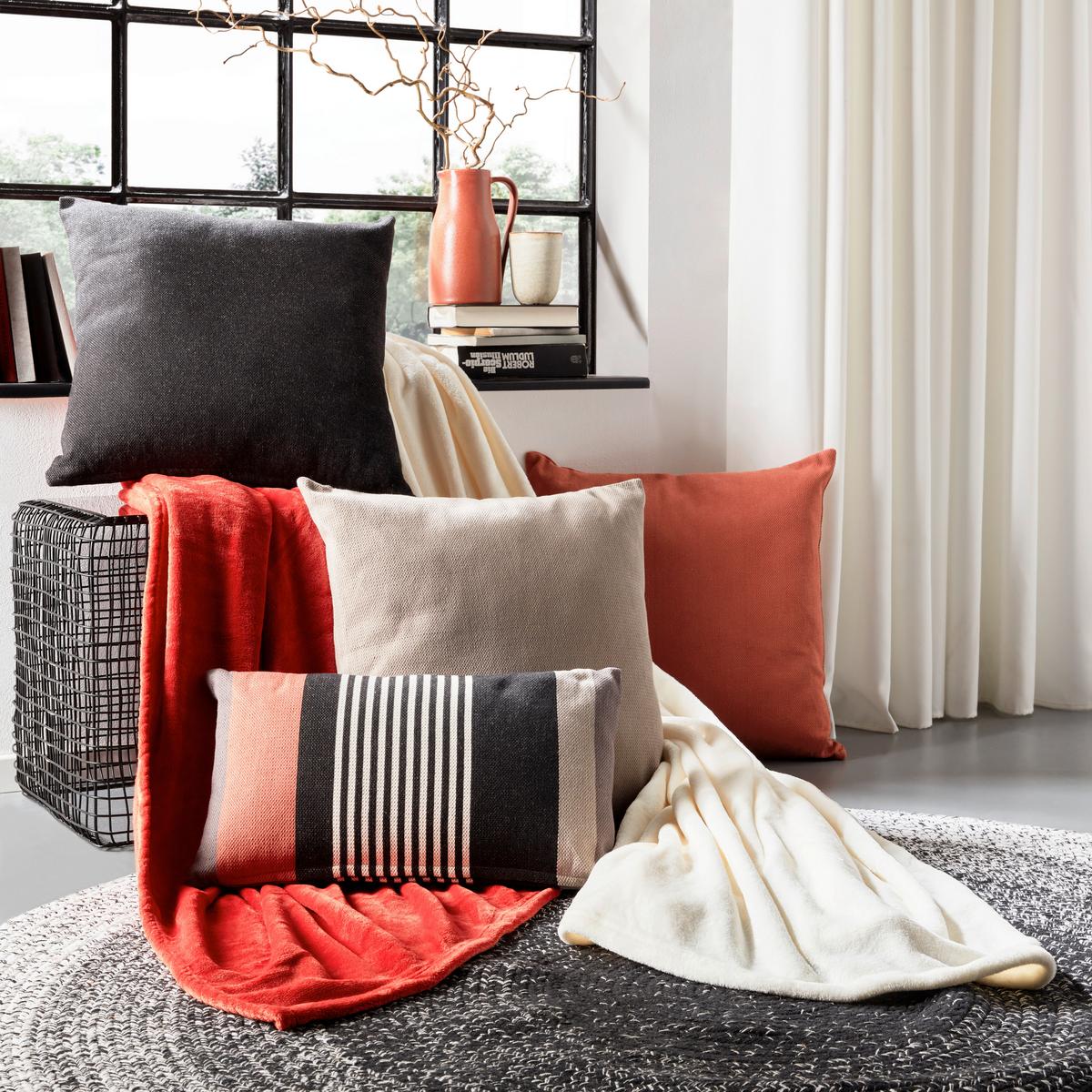 MĚKKÁ DEKA Michael XXL, 220/240cm, bílá - bílá, textil (220/240cm) - Modern Living