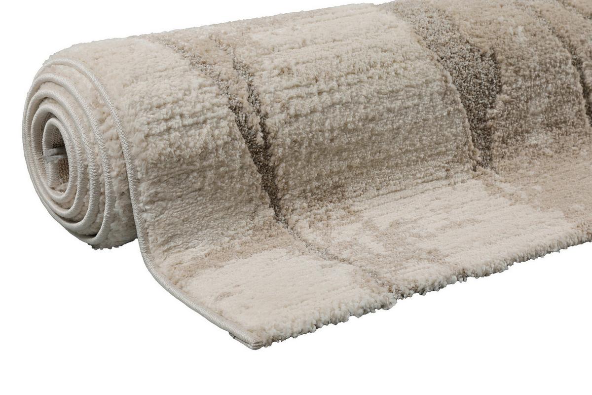 Webteppich Fynn Olsson Creme, Beige Olsson 80x150 Cm - Beige/Creme, Design, Textil (80/150cm) - WECON HOME
