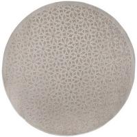 Outdoorteppich Argento Silberfarben D: 160 cm - Silberfarben, Basics, Textil (160/160cm)