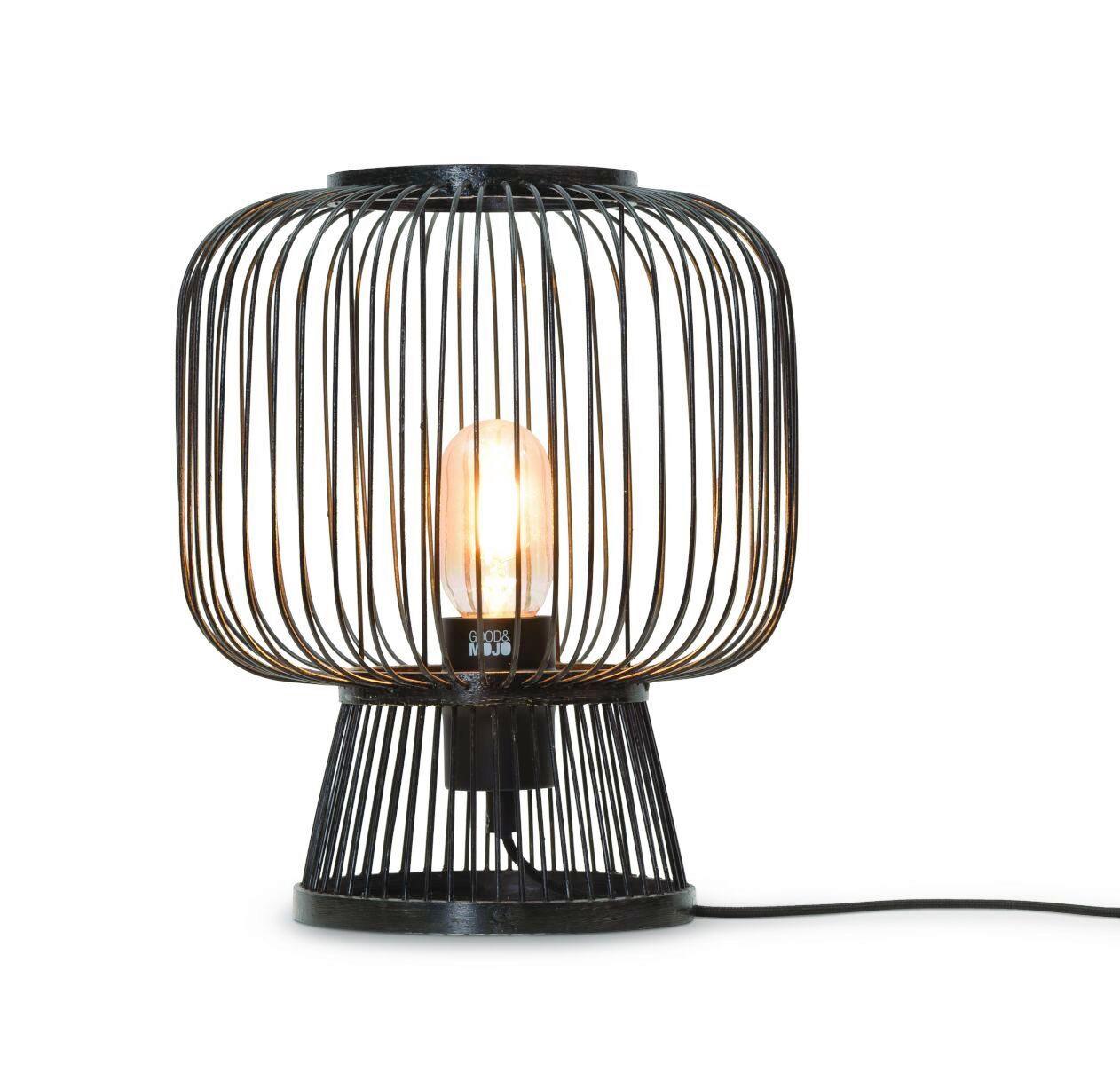 TISCHLEUCHTE CANGO/T30/B - Schwarz, Trend (26/30cm) - Good & Mojo